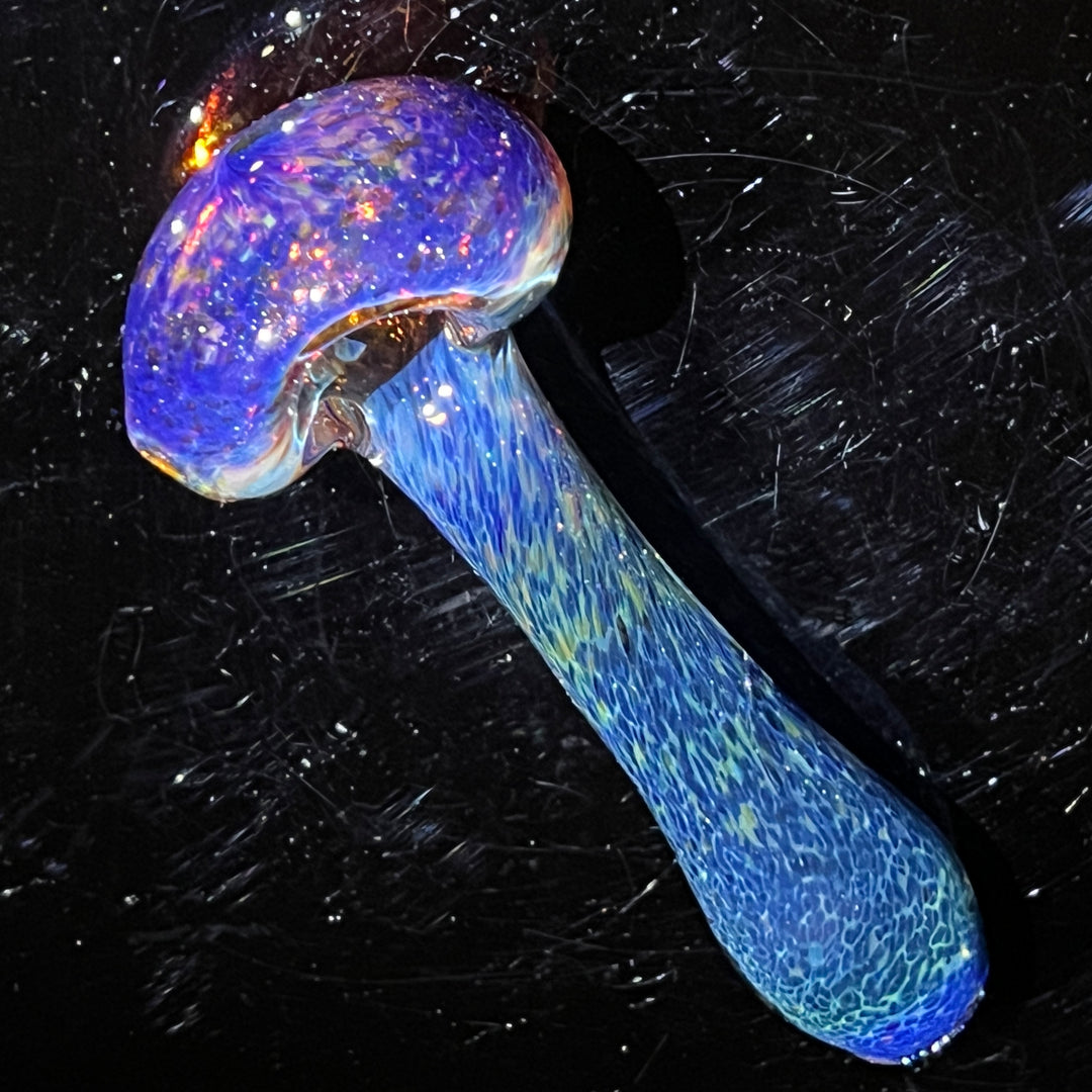 Blue Frit Pipe Glass Pipe Beezy Glass