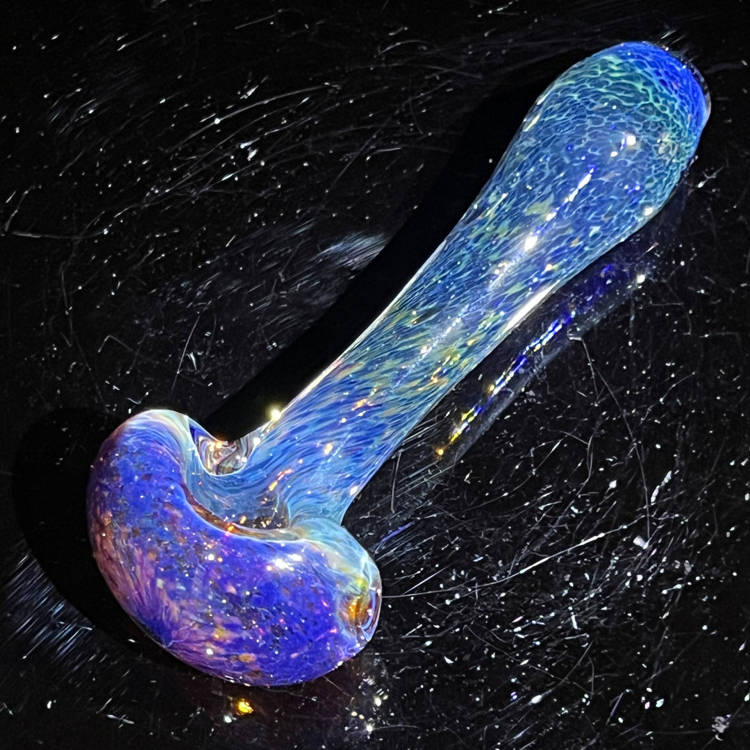 Blue Frit Pipe Glass Pipe Beezy Glass