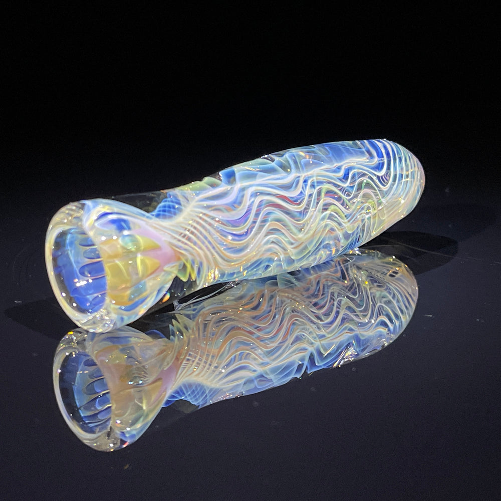 Moon Wave Chillum Glass Pipe Zafa Glass