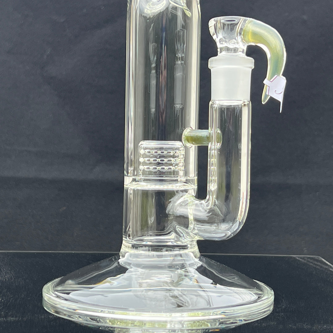 Sovereignty Glass 50x5 Grid Cap Perc Minor Accent Glass Pipe Sovereignty Glass