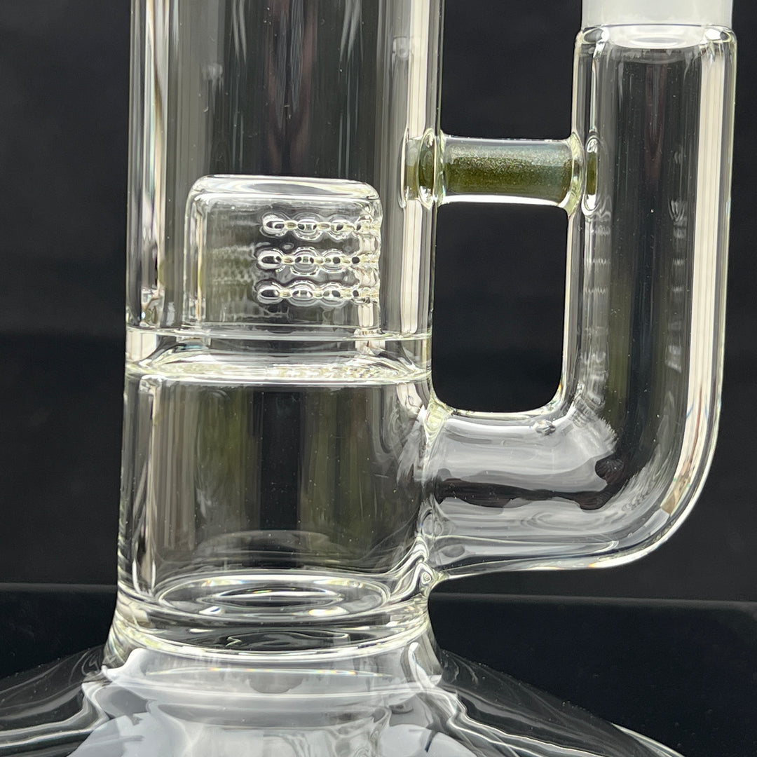 Sovereignty Glass 50x5 Grid Cap Perc Minor Accent Glass Pipe Sovereignty Glass