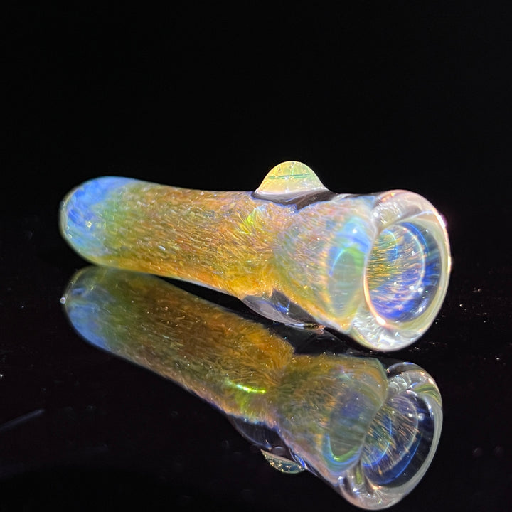 Mystery Aventurine Chillum Glass Pipe Chuck Glass   