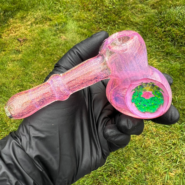 Telemagenta Dichro Bubbler Glass Pipe Tako Glass   