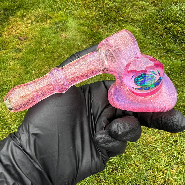 Telemagenta Dichro Bubbler Glass Pipe Tako Glass   