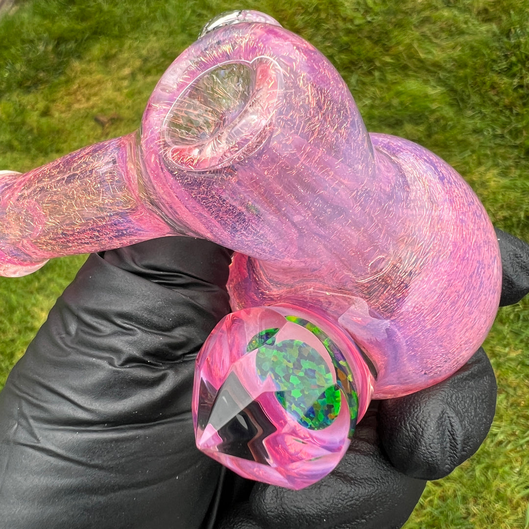 Telemagenta Dichro Bubbler Glass Pipe Tako Glass   