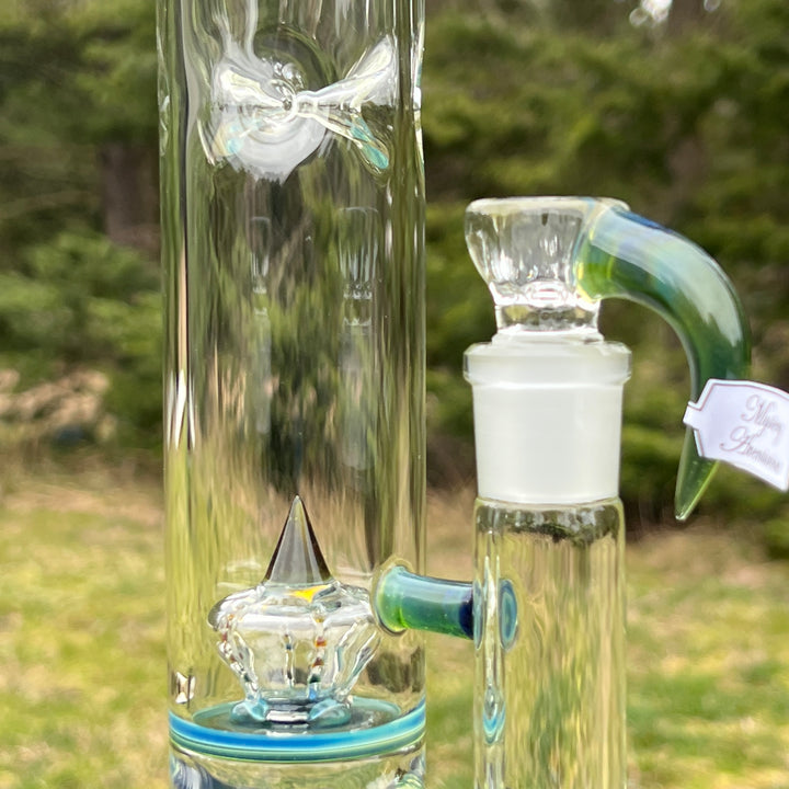 Sovereignty Glass 50x5 Imperial Partial Accent w/ Seal Accent w/ Millie Glass Pipe Sovereignty Glass