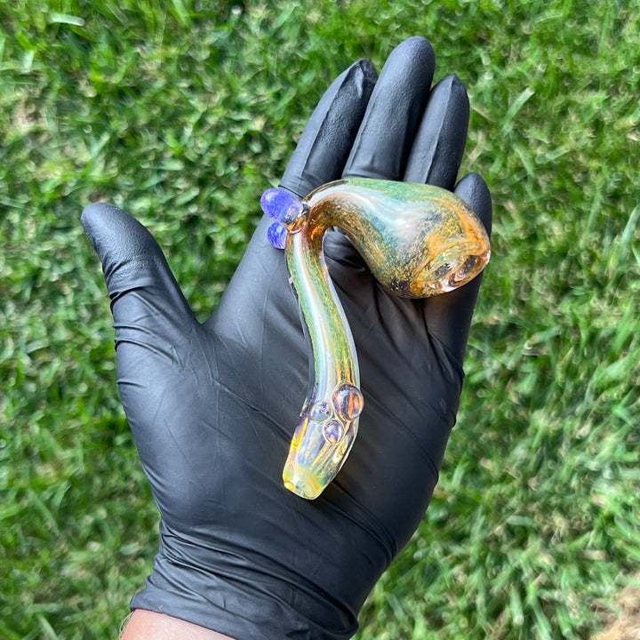 Fumed Swoop Sherlock Glass Pipe Orosboro Glass   