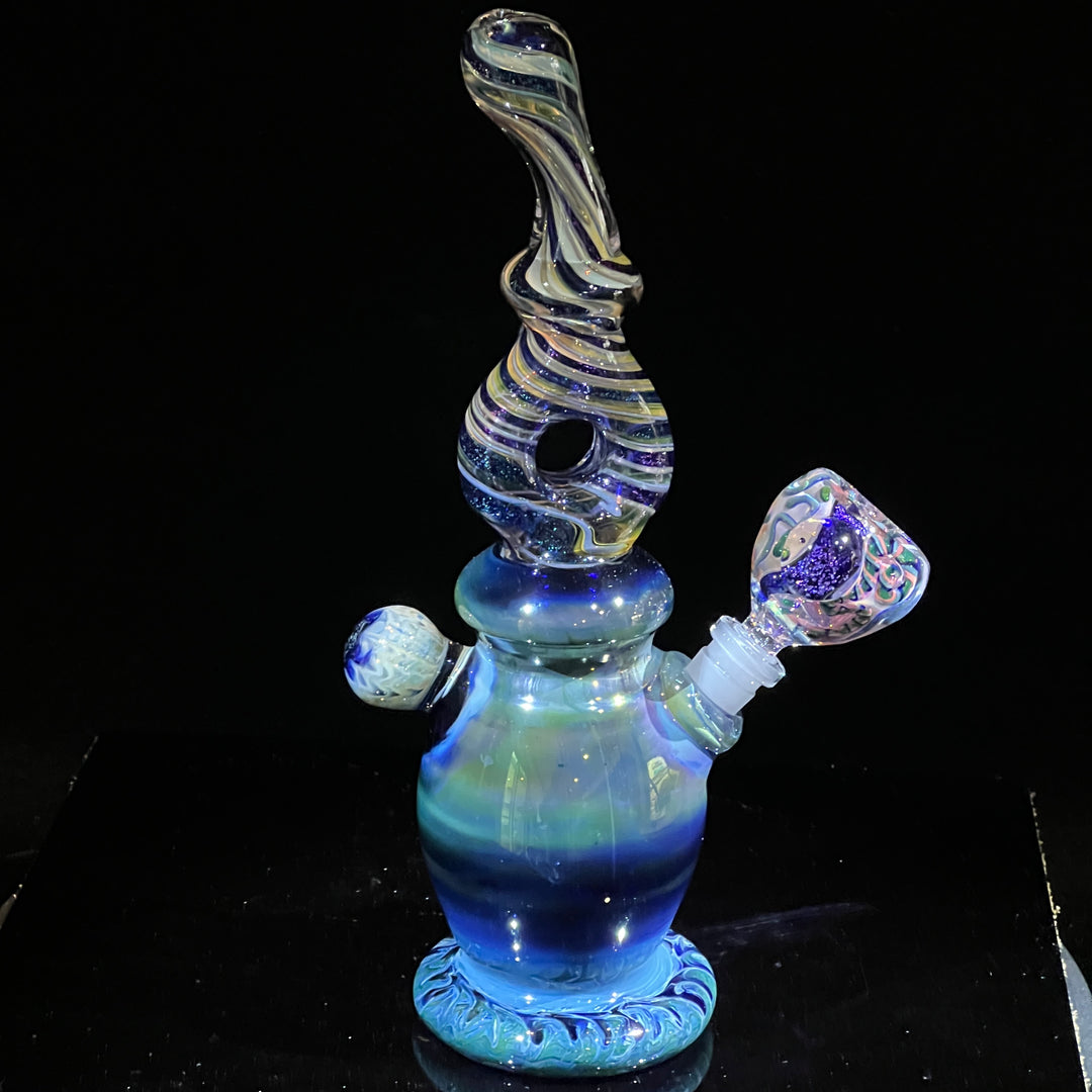 Dichro Genie Lamp Bong Glass Pipe Molten Imagination