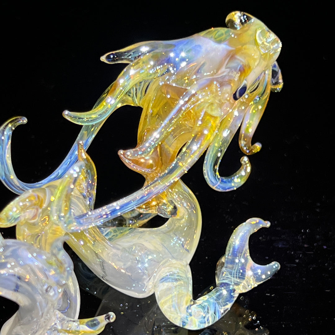 Mini Taoist Dragon Pipe Glass Pipe Fereyel Fiore Glass   