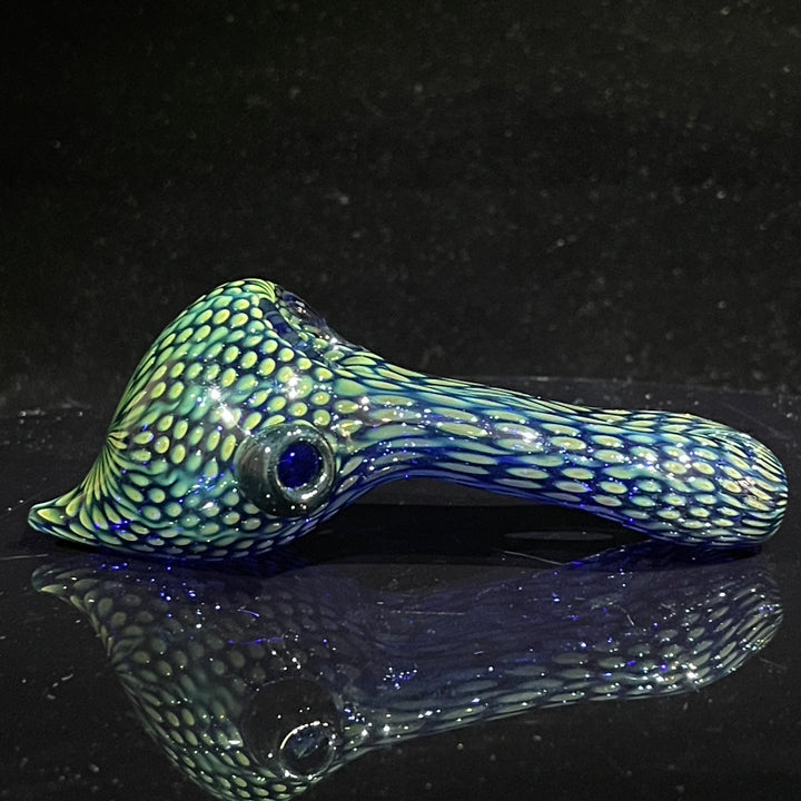 Snakeskin Donut Pipe Glass Pipe Firekist Glass   