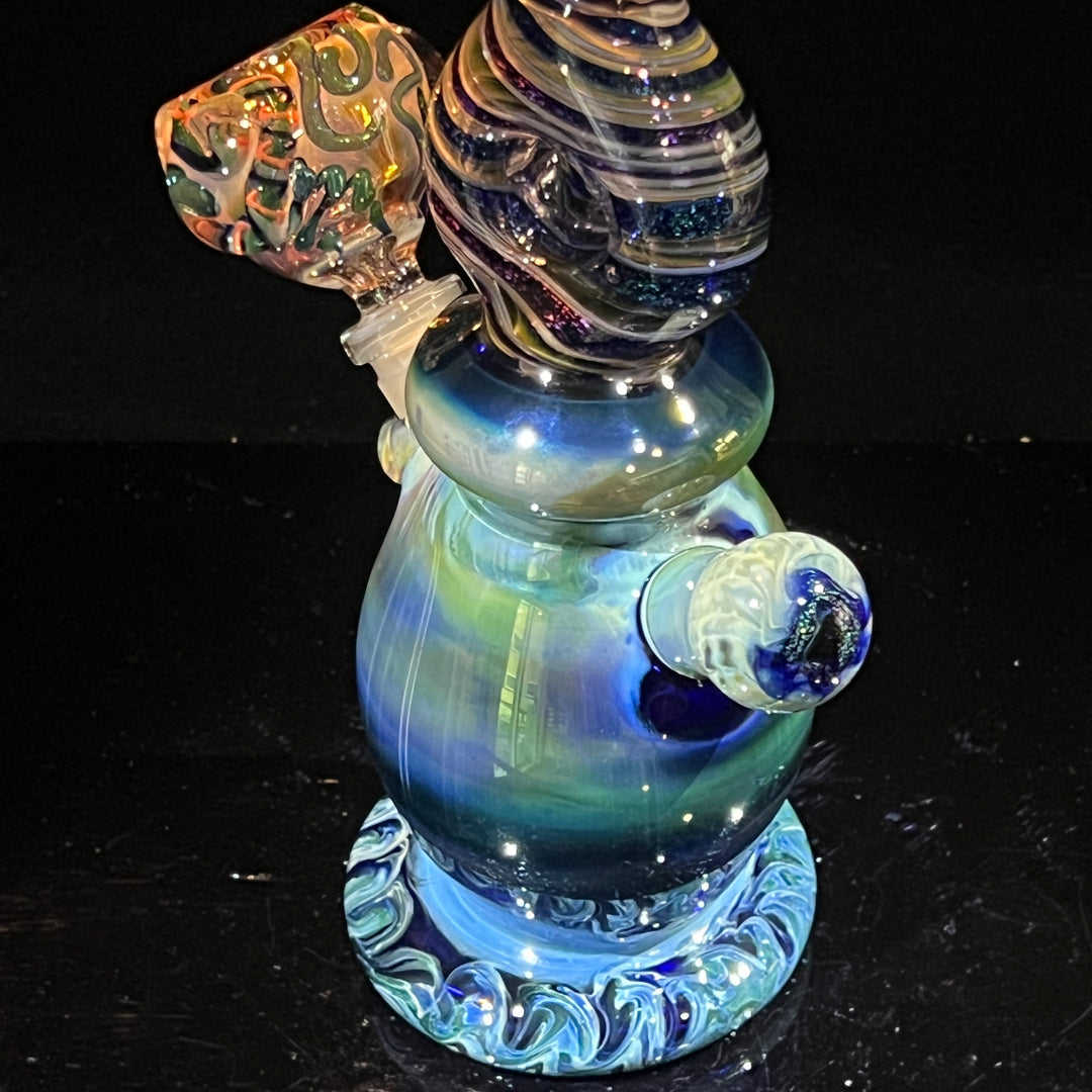 Dichro Genie Lamp Bong Glass Pipe Molten Imagination