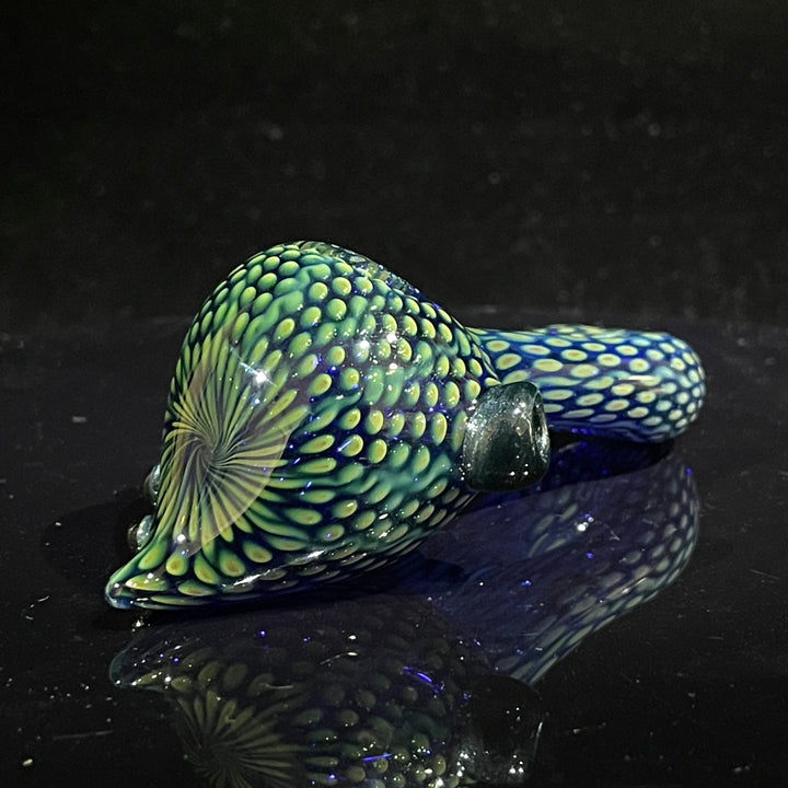 Snakeskin Donut Pipe Glass Pipe Firekist Glass   