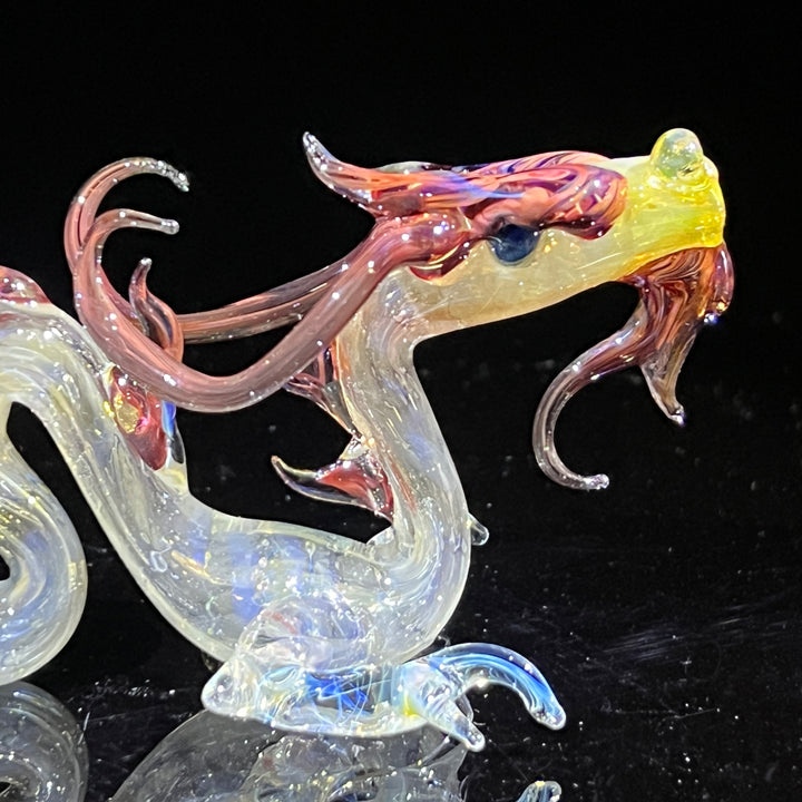 Mini Taoist Dragon Pipe Glass Pipe Fereyel Fiore Glass