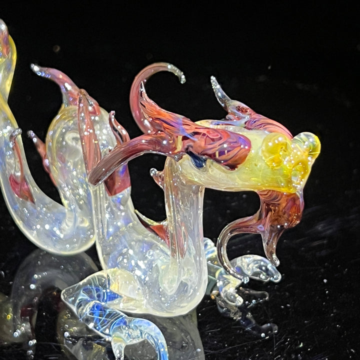 Mini Taoist Dragon Pipe Glass Pipe Fereyel Fiore Glass