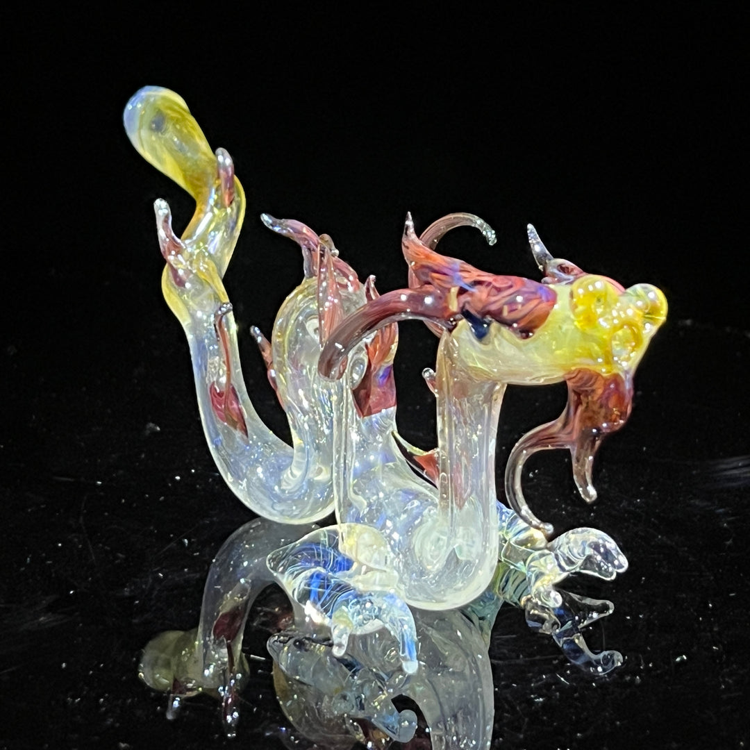 Mini Taoist Dragon Pipe Glass Pipe Fereyel Fiore Glass