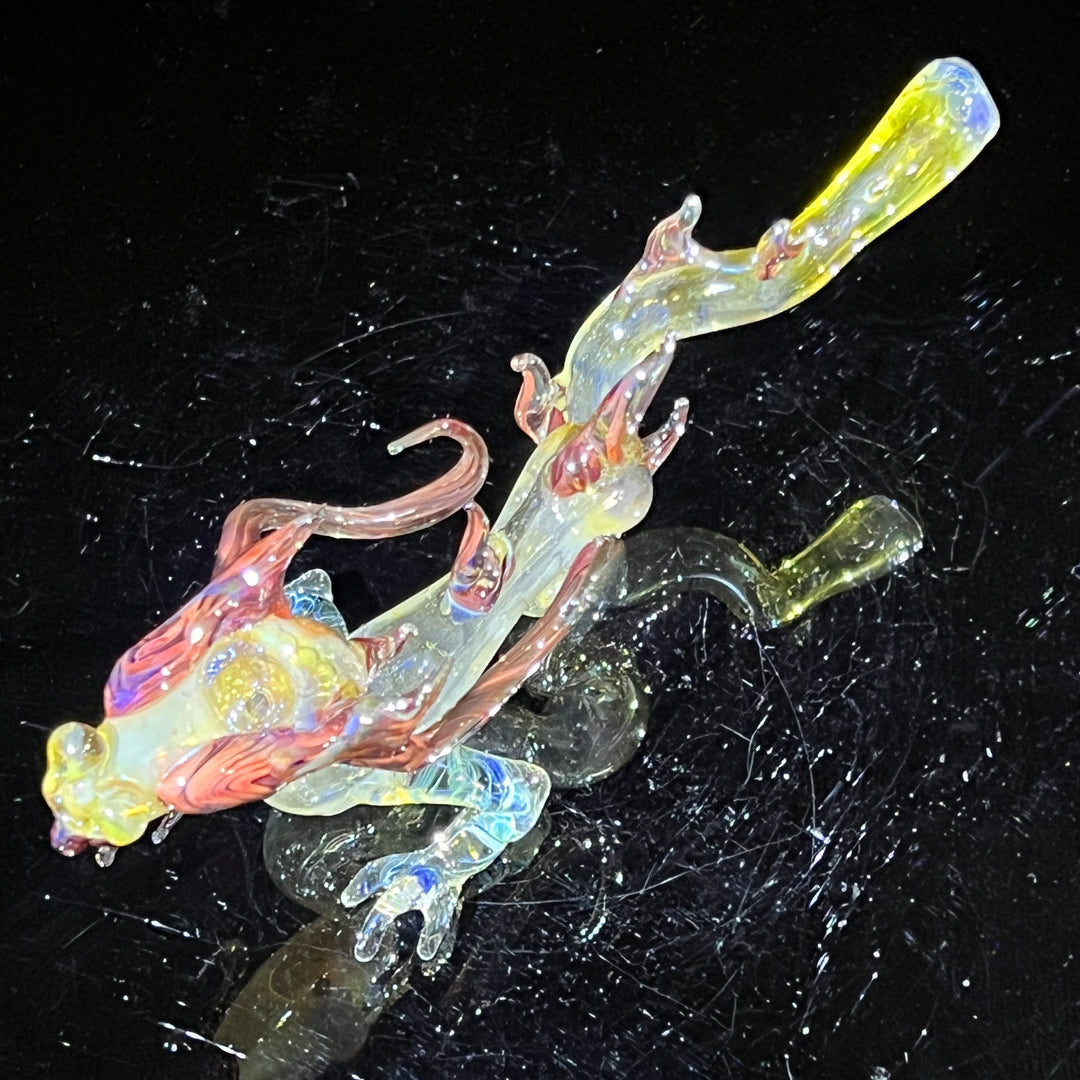 Mini Taoist Dragon Pipe Glass Pipe Fereyel Fiore Glass