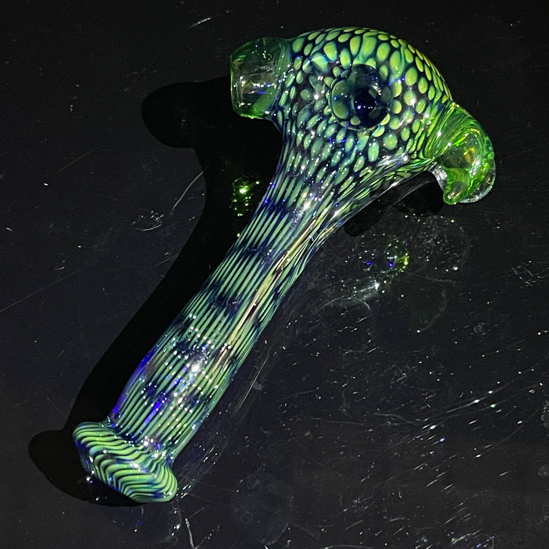 Snakeskin Donut Pipe Glass Pipe Firekist Glass   