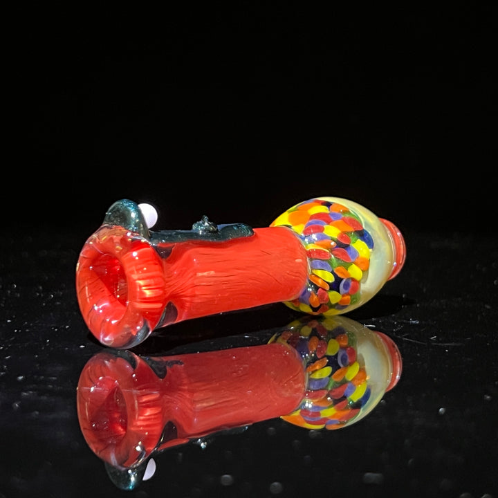 Gumball Chillum Glass Pipe Loco-Motive Glass   