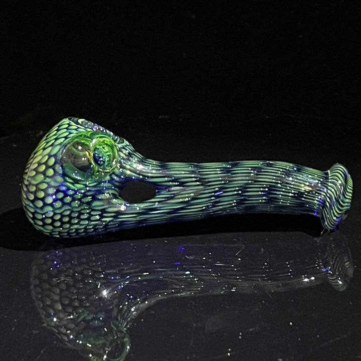 Snakeskin Donut Pipe Glass Pipe Firekist Glass   