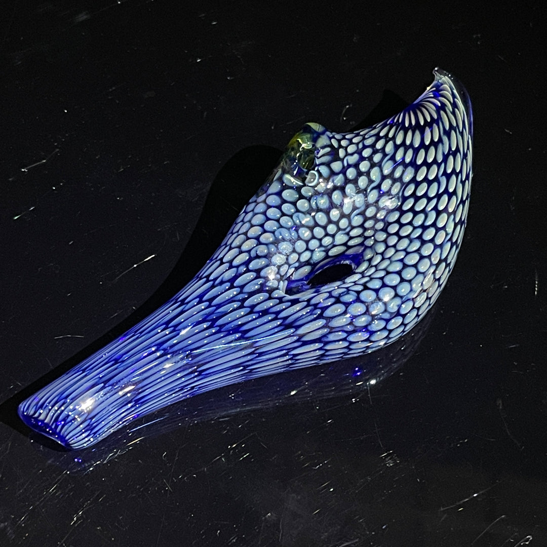 Snakeskin Donut Pipe Glass Pipe Firekist Glass   