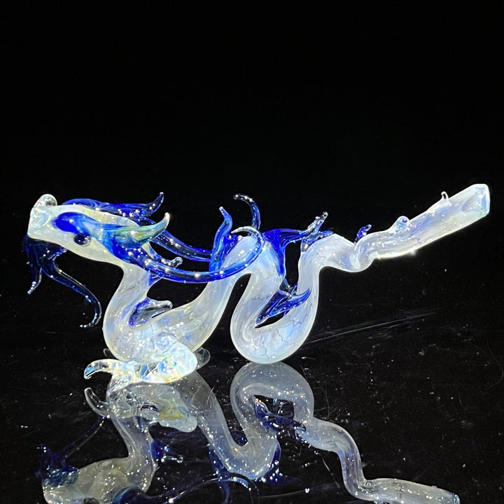 Mini Taoist Dragon Pipe Glass Pipe Fereyel Fiore Glass