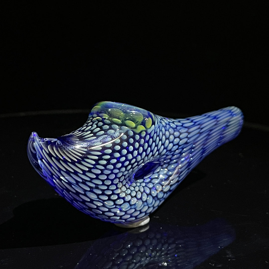 Snakeskin Donut Pipe Glass Pipe Firekist Glass   