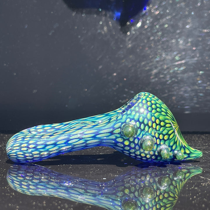 Snakeskin Donut Pipe Glass Pipe Firekist Glass   