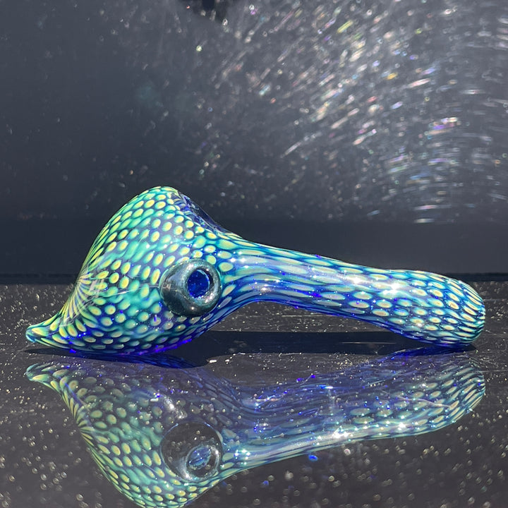 Snakeskin Donut Pipe Glass Pipe Firekist Glass   