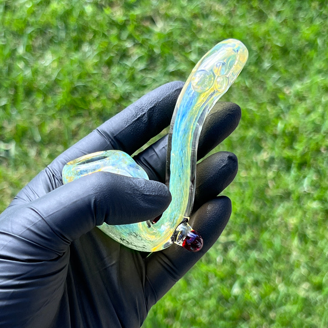 Fumed Swoop Sherlock Glass Pipe Orosboro Glass   