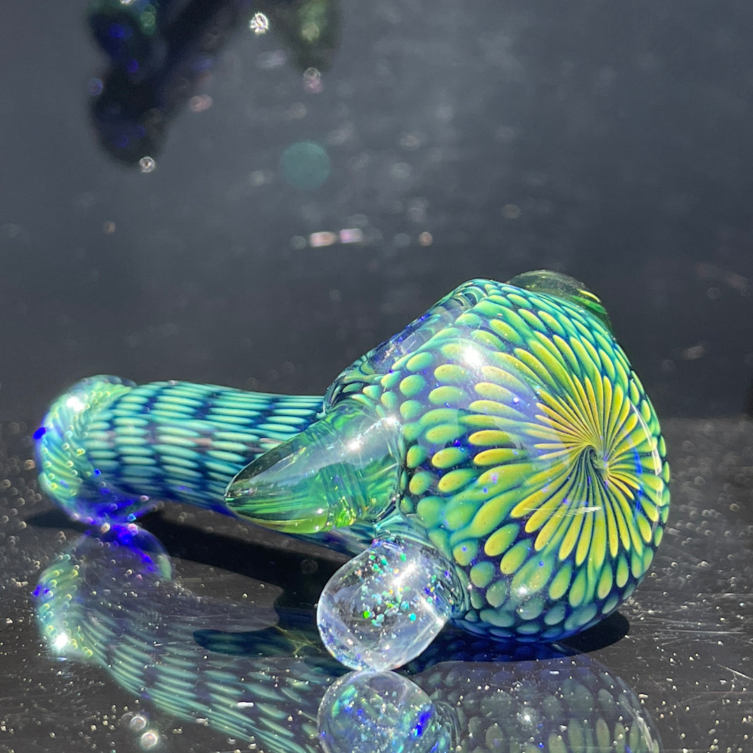 Snakeskin Donut Pipe Glass Pipe Firekist Glass   