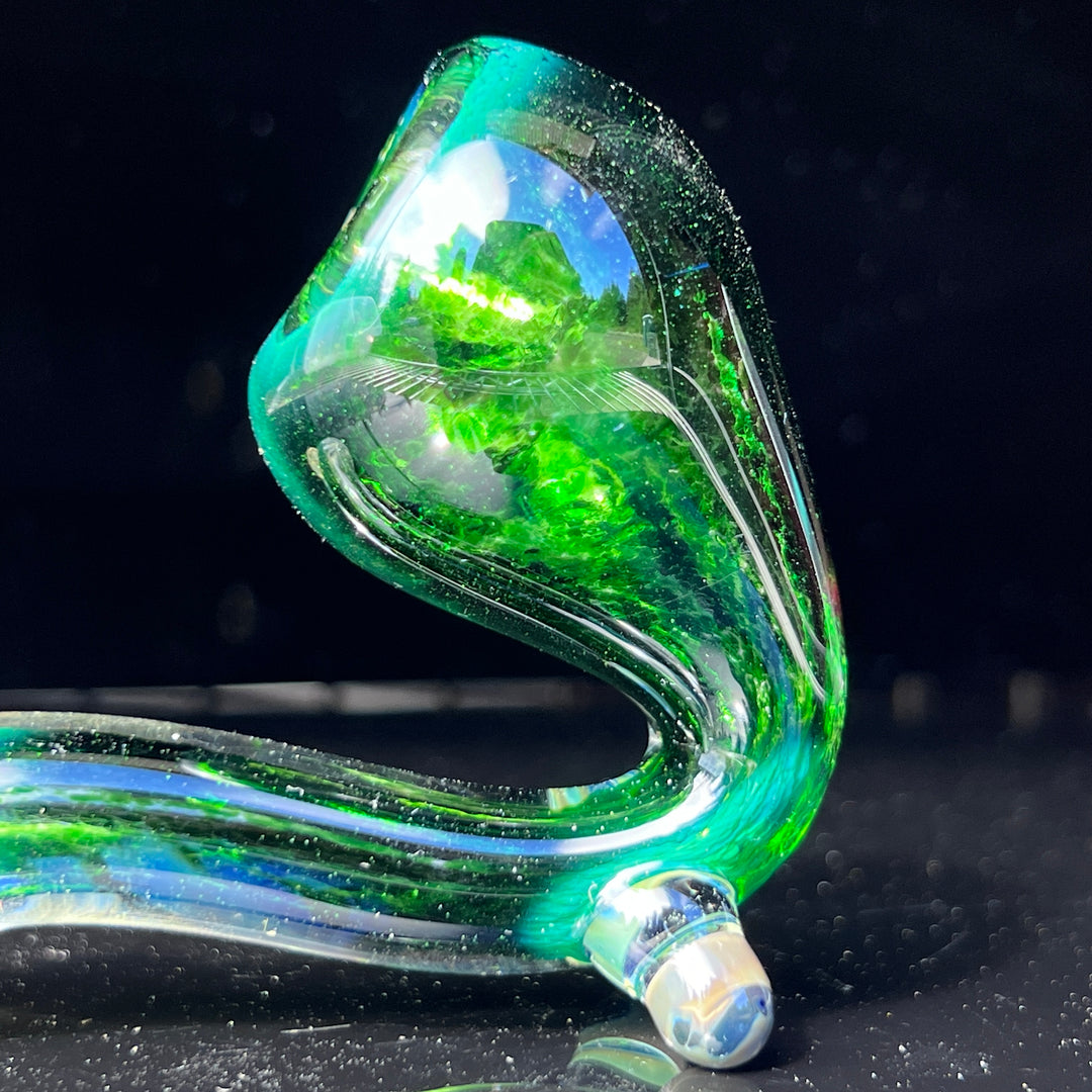 Fumed Swoop Sherlock Glass Pipe Orosboro Glass   