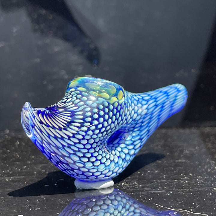 Snakeskin Donut Pipe Glass Pipe Firekist Glass   