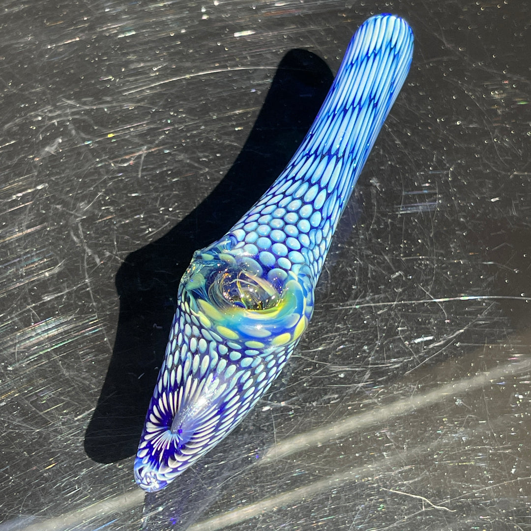 Snakeskin Donut Pipe Glass Pipe Firekist Glass   