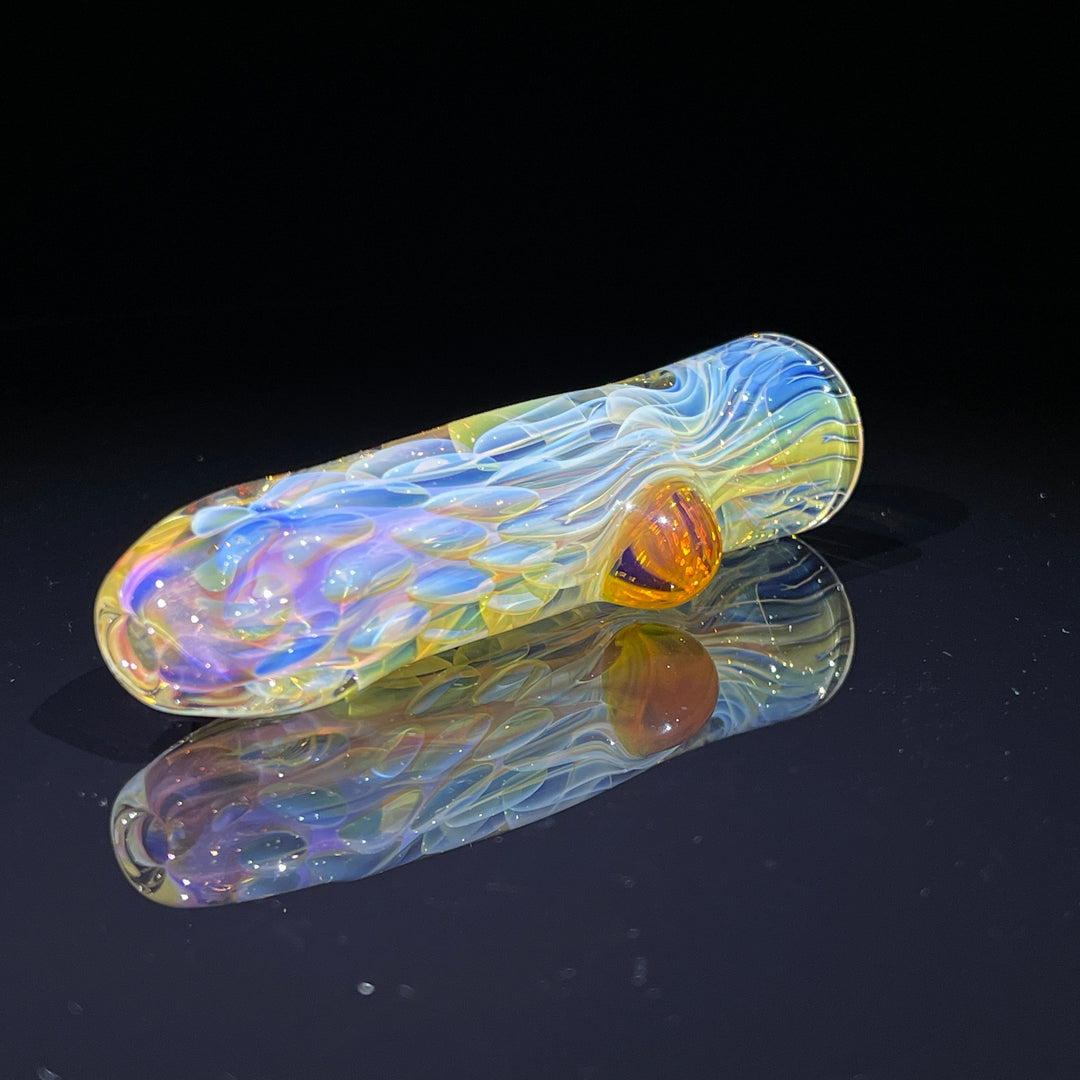 Moon Drop Chillum Glass Pipe Zafa Glass