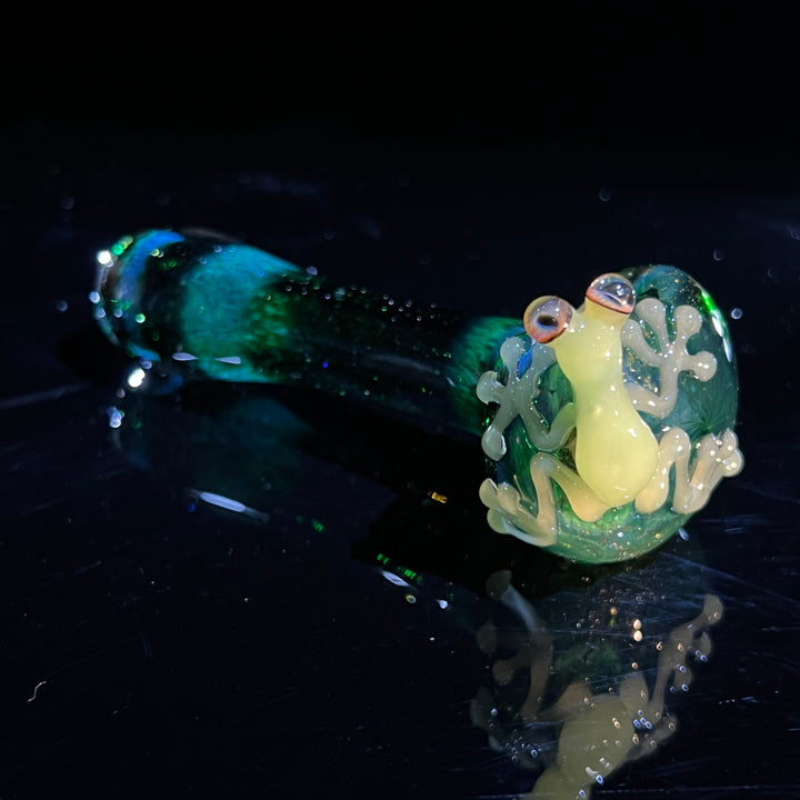 Green Frog Pipe Glass Pipe Beezy Glass   