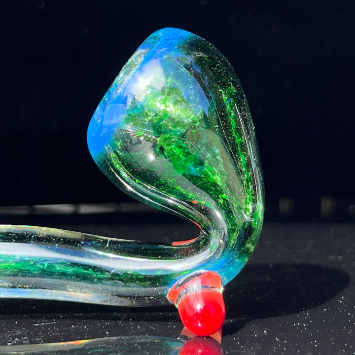 Fumed Swoop Sherlock Glass Pipe Orosboro Glass   