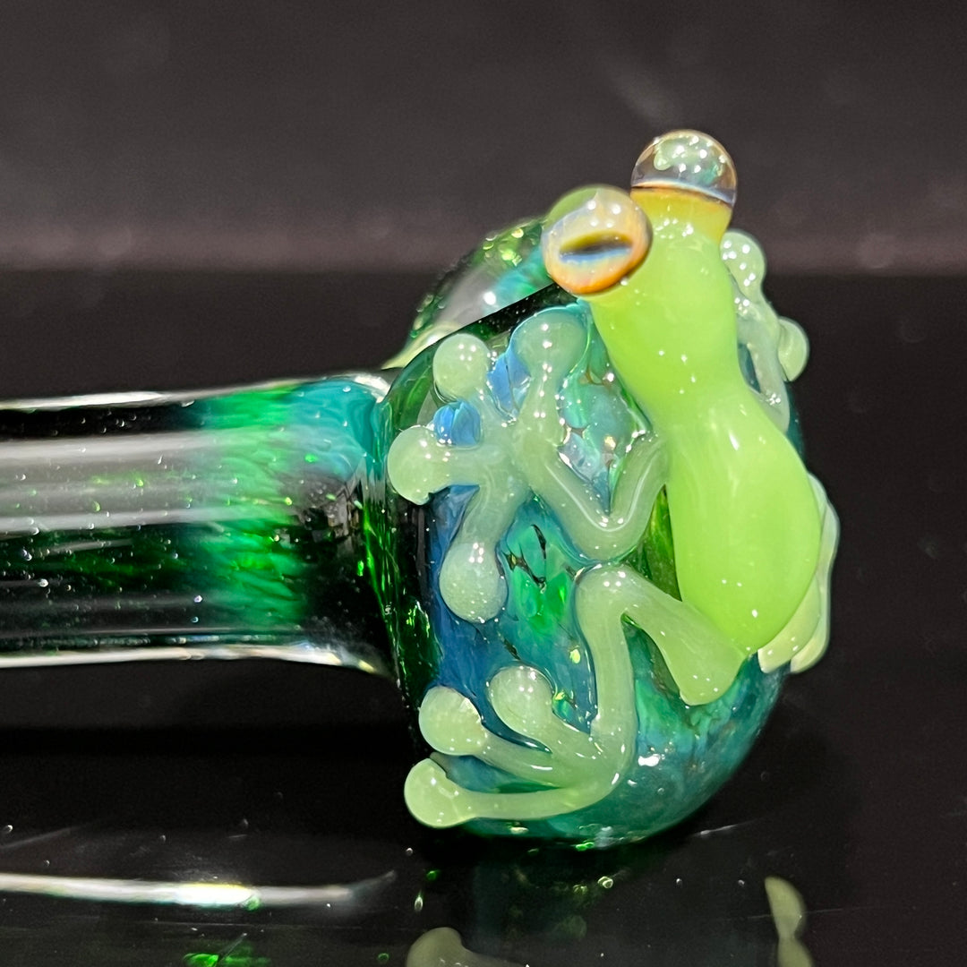 Green Frog Pipe Glass Pipe Beezy Glass   