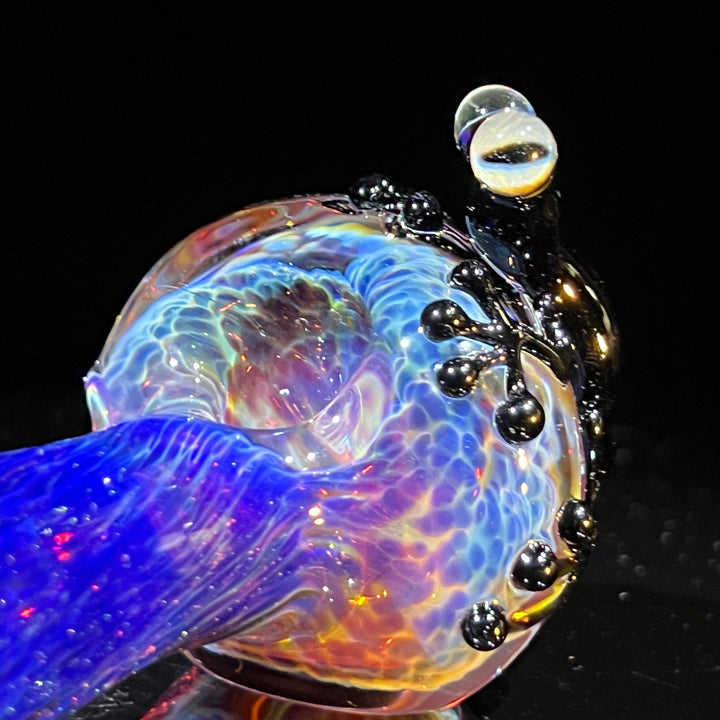 Purple Nebula Frog Spoon TAKO x Beezy Glass Pipe Beezy Glass   