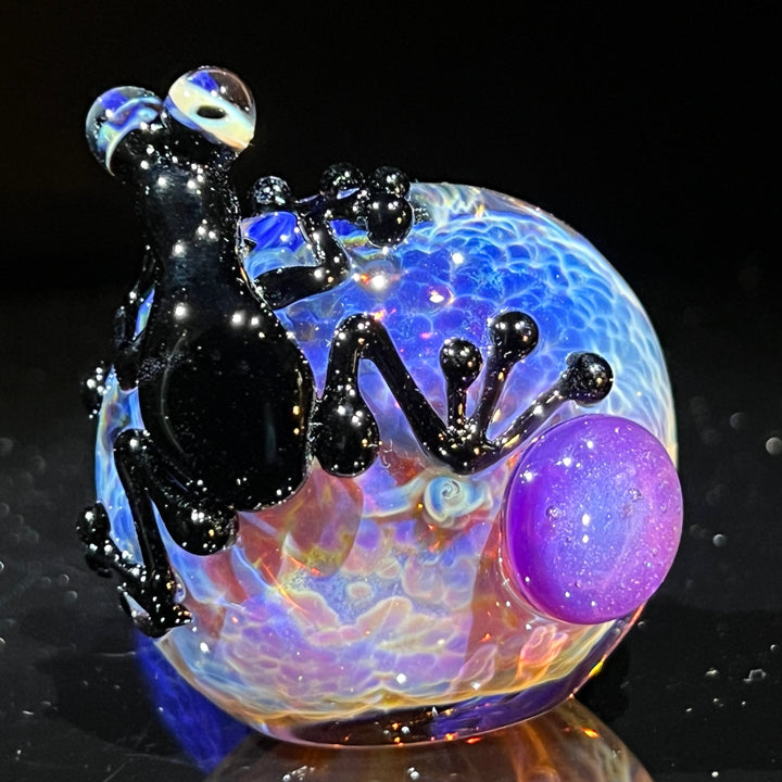 Purple Nebula Frog Spoon TAKO x Beezy Glass Pipe Beezy Glass   