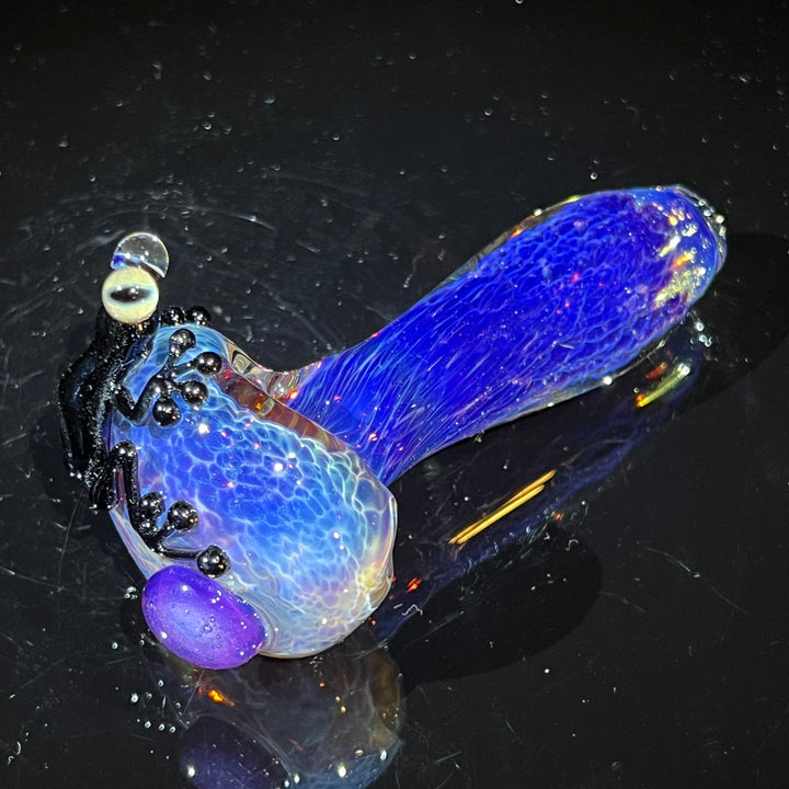 Purple Nebula Frog Spoon TAKO x Beezy Glass Pipe Beezy Glass   