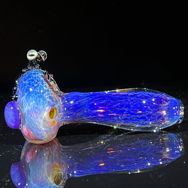 Purple Nebula Frog Spoon TAKO x Beezy Glass Pipe Beezy Glass   