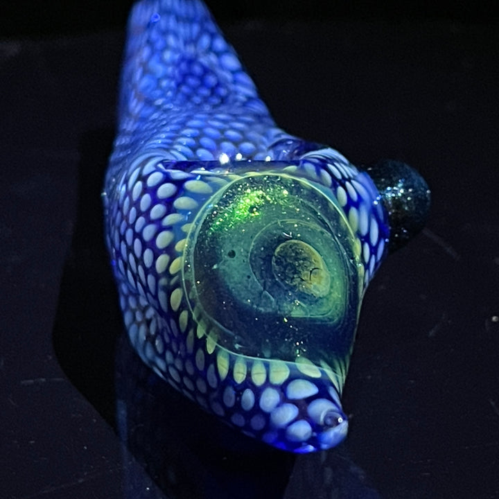 Snakeskin Donut Pipe Glass Pipe Firekist Glass   