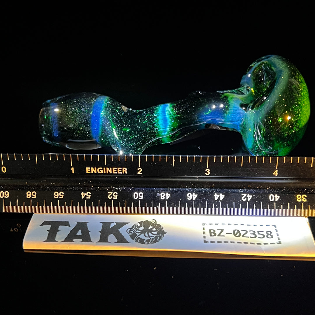 Zig-zag Exp Jade Pocket Pipe Glass Pipe Beezy Glass   