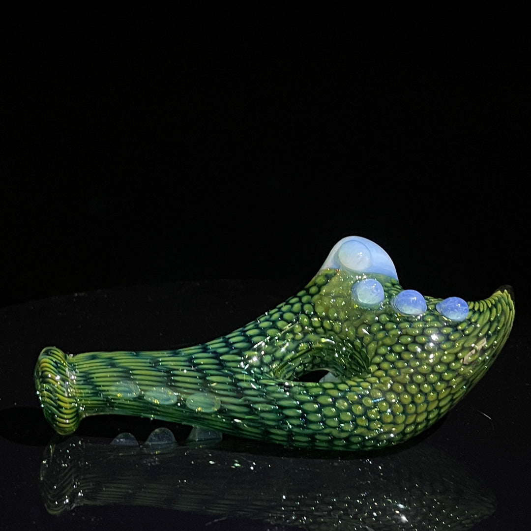 Snakeskin Donut Pipe Glass Pipe Firekist Glass   