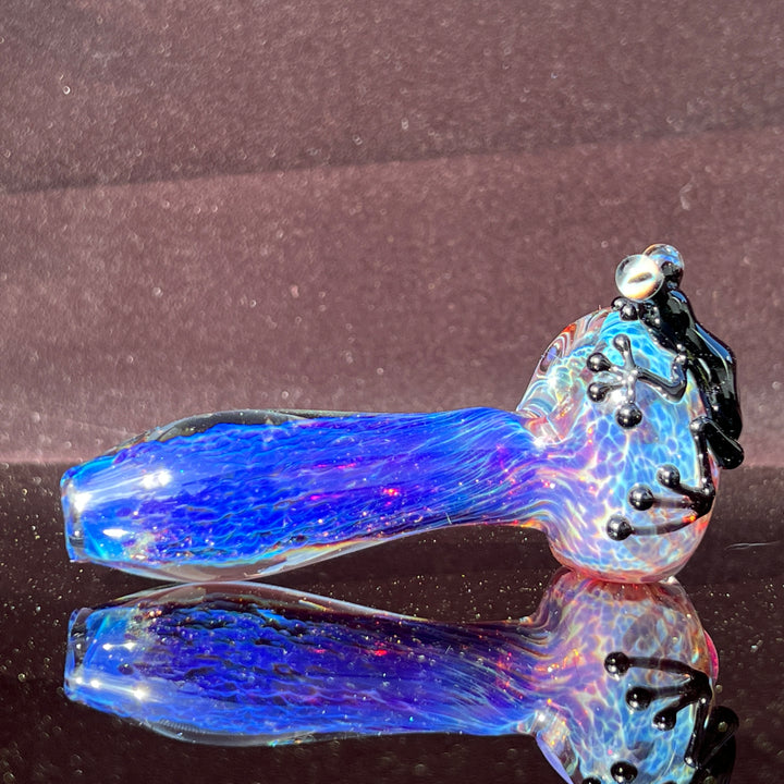 Purple Nebula Frog Spoon TAKO x Beezy Glass Pipe Beezy Glass   