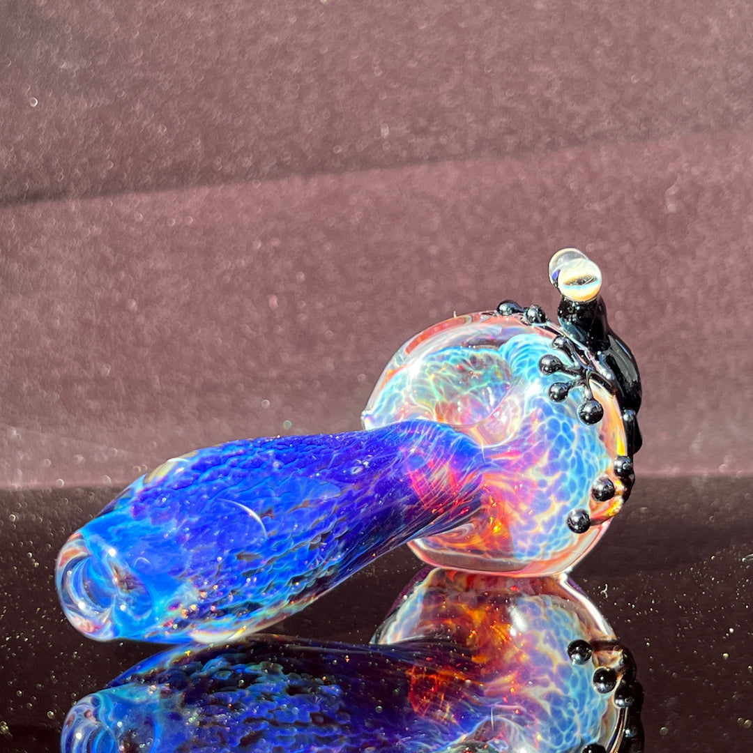 Purple Nebula Frog Spoon TAKO x Beezy Glass Pipe Beezy Glass   