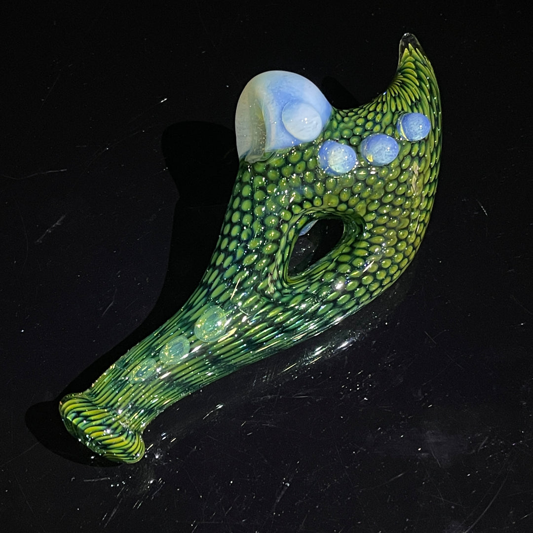 Snakeskin Donut Pipe Glass Pipe Firekist Glass   