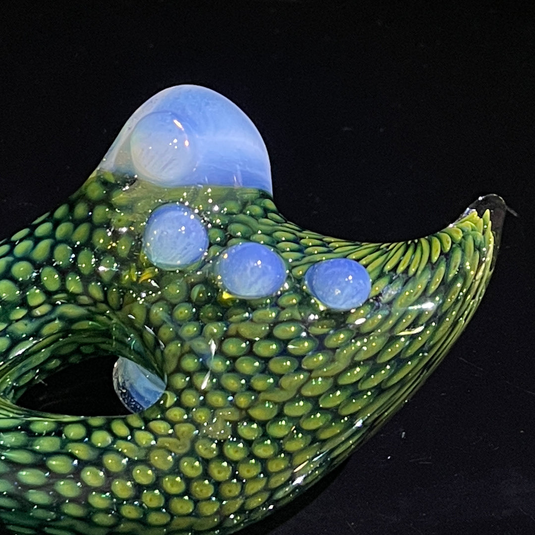 Snakeskin Donut Pipe Glass Pipe Firekist Glass   