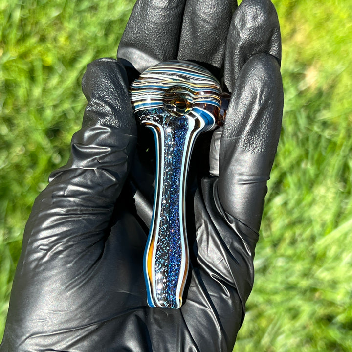 Old School Pocket Pipe Glass Pipe Gladstone Glass   