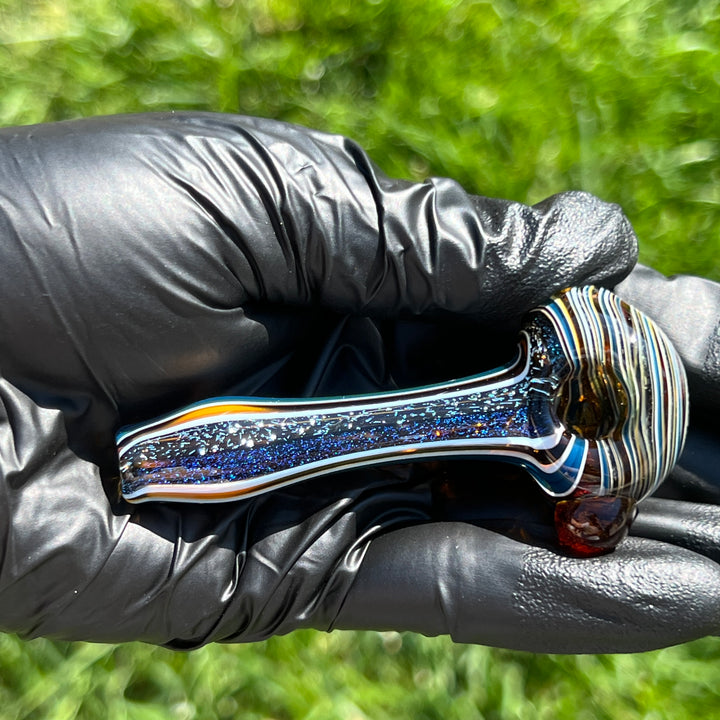 Old School Pocket Pipe Glass Pipe Gladstone Glass   